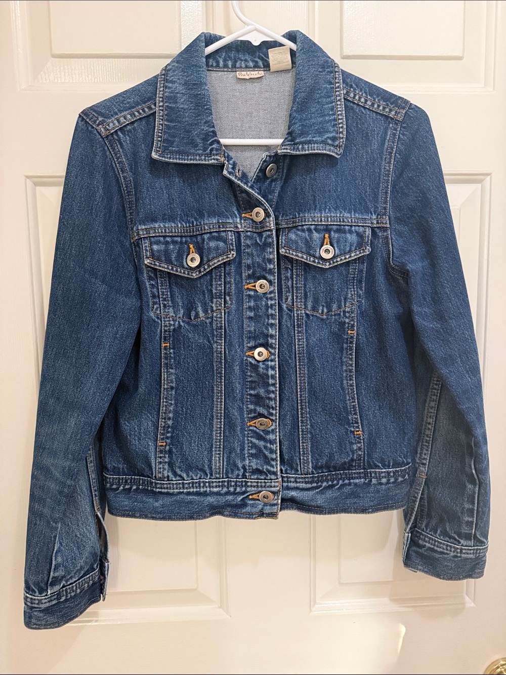 Rubbish Blue Denim Button-Front Jacket